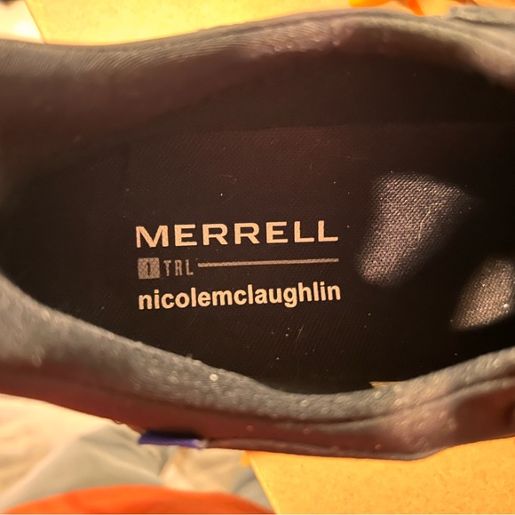 NEW Men’s 10.5, 1TRL Merrell X NMC Moc Speed Streak Evo SE X in Black/Amber - Picture 8 of 11